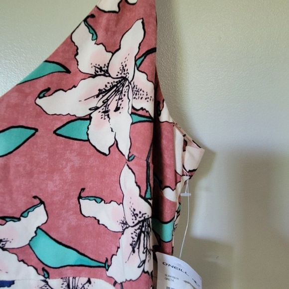 NWT O'NEILL FLORAL V NECK TANK MAXI DRESS SIZE M - Picture 7 of 15